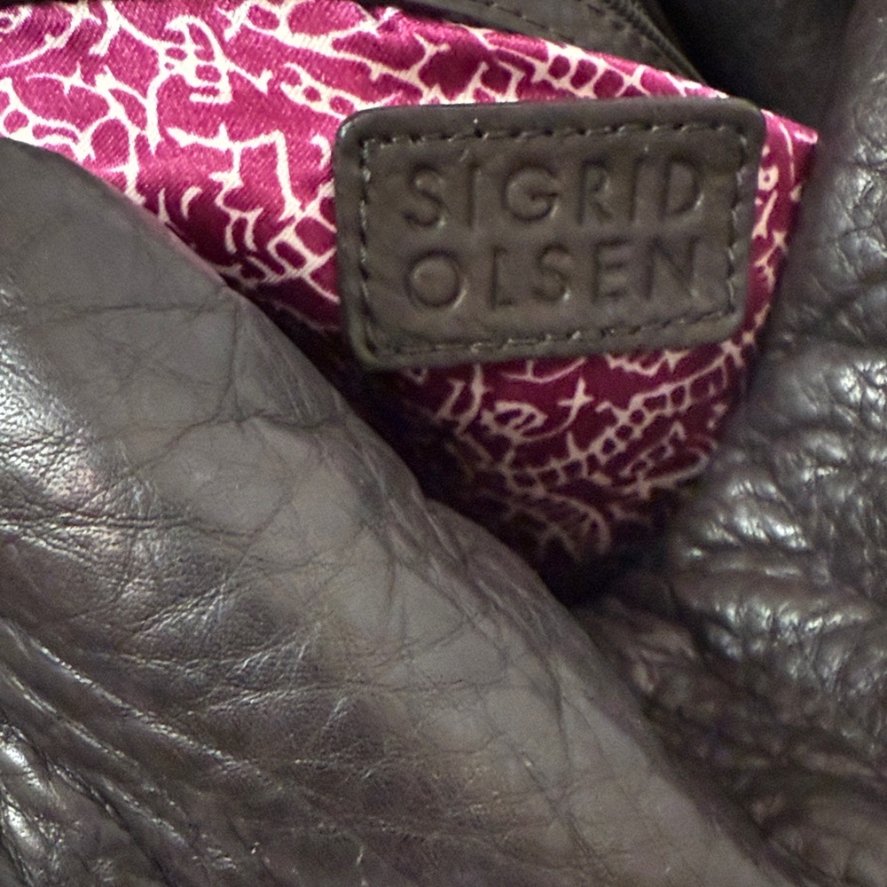 Sigrid Olson Brown Leather Shoulder Bag - Picture 4 of 5